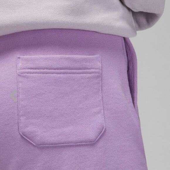 NWT! Women's Jordan Flight Fleece Color-Block Shorts Pink Purple XL - Picture 4 of 9